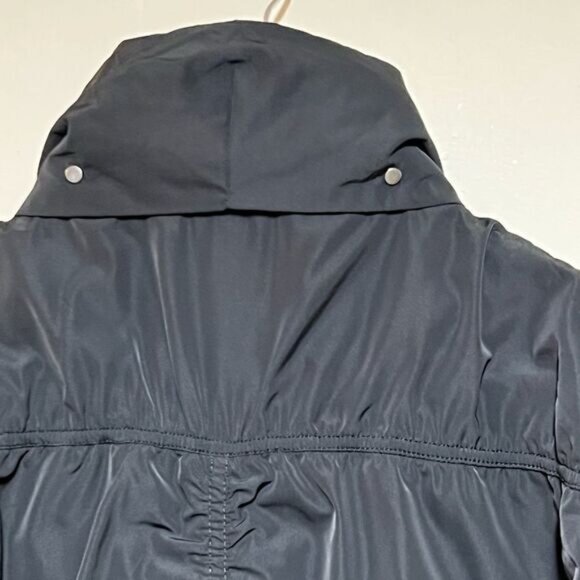 ATHLETA Point Reyes Black Moto Bomber Jacket Womens Sz S - Picture 9 of 14